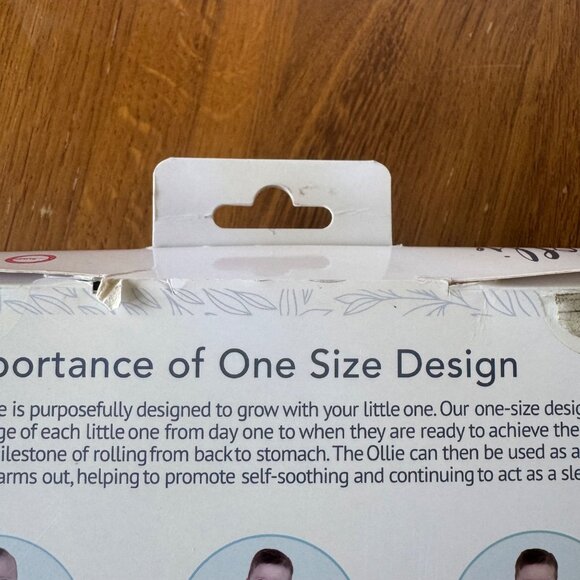 The OLLIE WORLD Smarter Swaddle NEW One Size Mint Green NIB Ollie Swaddle NWT - Picture 6 of 6